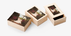Optional Borders - Wooden Box 4 Colour Printing