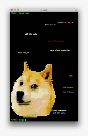Take Memes To An N 1 Level, So Github User "thiderman" - Terminal Doge