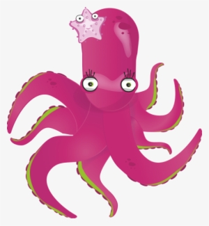 Octopus,pink Octopus,fun Octopus,little Octopus,octopus - Adriana Name Meaning