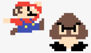 Mario Vs Goomba - Super Mario 8 Bit