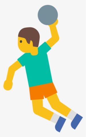 This Image Rendered As Png In Other Widths - Emoji Handball
