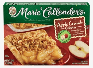 Apple Crumb Cobbler - Marie Callenders Pie, Chocolate Chip Cookie Dough Cream