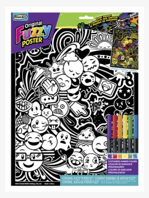 Mattel Fjb08 Roseart Fuzzy Super Tip Markers (24 Count)