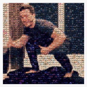 A Picture Of Jardon Made Completely Out Of Pictures - Captain America