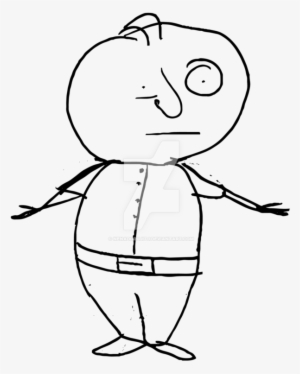 Badly Drawn Man By Nenadgrujitj On Deviantart - Cartoon - 786x1017 PNG ...