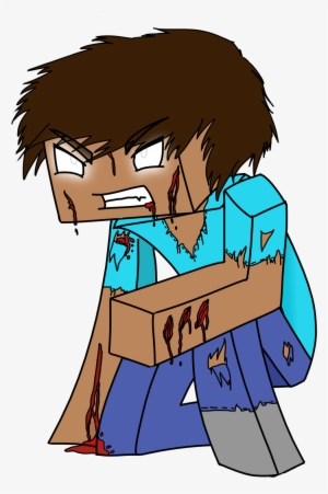 Minecraft Herobrine Skin Transparent PNG - 500x304 - Free Download