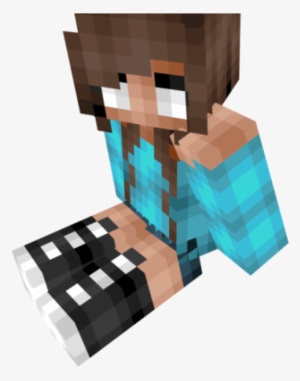 Herobrine's Daughter Minecraft Skin - Graphic Design