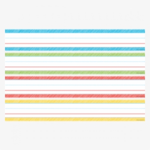 Scribble Sentence Strips - Orange