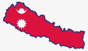 This Free Icons Png Design Of Nepal Map Flag
