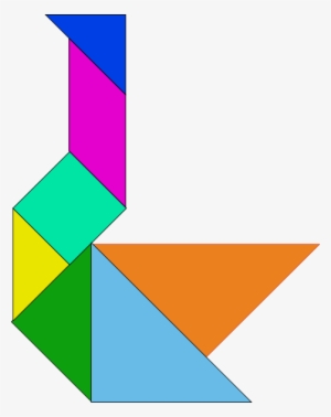 Free Vector Tangram Puzzle Clip Art - Tangram Puzzles Birds - 468x590 ...