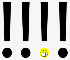 Laughing Exclamation Point - Smiley Point D Exclamation