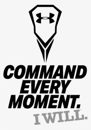 Command Every Moment - Under Armour Lacrosse Logo
