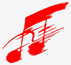 Red Music Notes Png