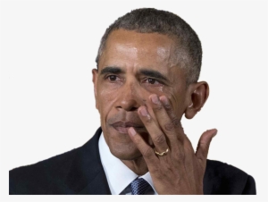 Obama Crying Transparent