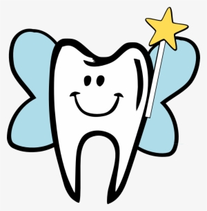 Baby Tooth Transparent Image - Tooth Fairy Clipart