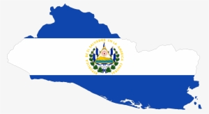 El Salvador Map Flag Icons Png - El Salvador Map Flag