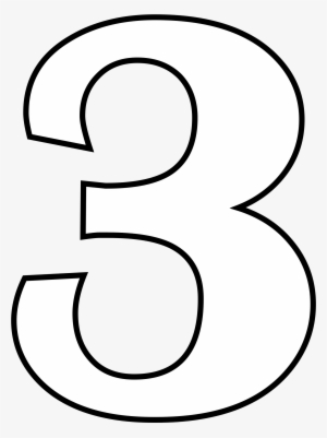 Download Png Image Report - Molde Del Numero 3