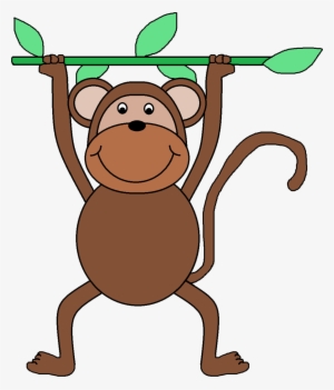 Black And White Download Clipart Clip Art Big Image - Monkey Clipart