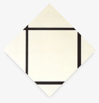 Composition In Black And White - Piet Mondrian Painting 1