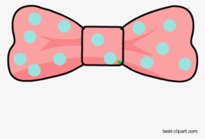 Free Pink Bow Tie Clip Art - Clip Art