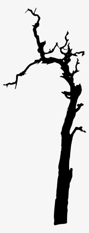 Old Tree Silhouette At Getdrawings - Portable Network Graphics