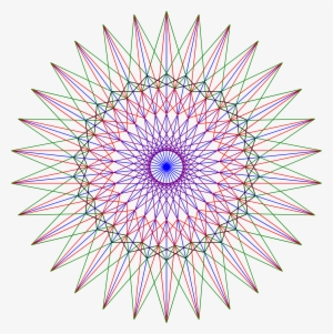 Clipart - Template String Art Stars