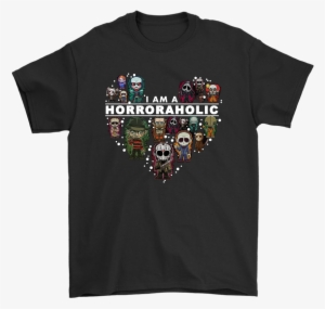 I'm A Horroraholic Pennywise Leatherface Jason Voorhees - Supreme Son Goku Shirt