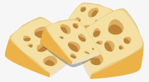 North American "swiss Cheese" - Cheese Clipart