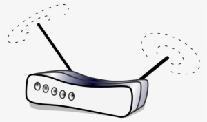 Wifi Clipart Cartoon - Wireless Router Clipart