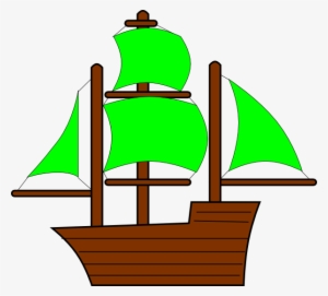 How To Set Use Green Pirate Ship Clipart