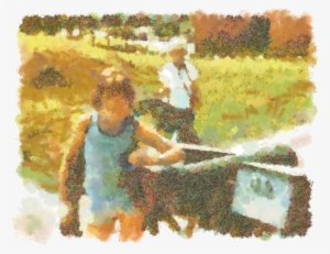 That Boy Grew Up, And 40 Years Later Still Wants Nothing - Painting