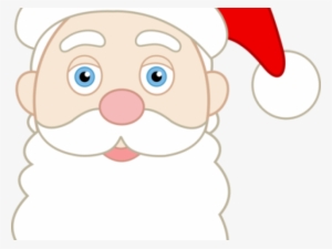 Cartoon Santa Claus Face