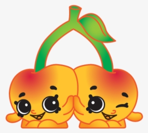 Peas Drawing Shopkin - Frutas Divertidas Desenho Em Png