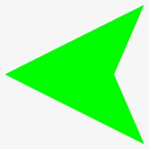 Open - Green Arrow Left Png