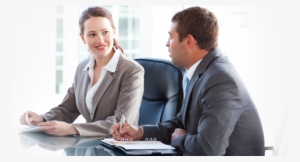 Two People Talking - Immigration Consultancy