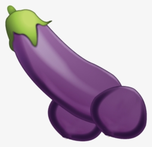 Photo - Transparent Background Purple Eggplant Emoji