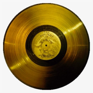 Gold Record Png Voyager Golden Record - Voyager Golden Record Png