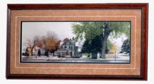 V-groove Mats Add Dimension - Steven Kozar - Early Autumn Snow On 4th Street