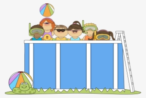 Pool - Kids Swimming Clip Art