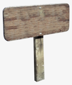 Wooden Sign * - Portable Network Graphics