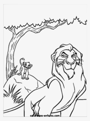 Coloriage Lion Heraldique X Png Kelly Ann - Scar