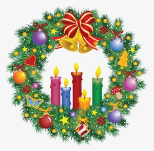 Christmas Wreath Clipart Mis Laminas Para Decoupage - Christmas Wreath Clipart