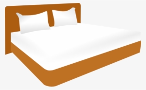 Cartoon Bed Png Graphic - Double Bed Clipart