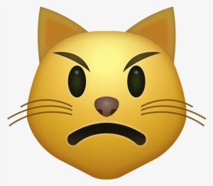 Angry Cat Iphone Emoji Jpg - Angry Cat Emoji