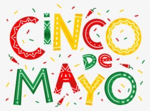 Cinco De Mayo Hand Drawn Lettering Design, Cinco, De, - Illustration