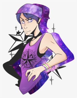 Dance Drawing Purple - Persona 5 Dancing Yusuke