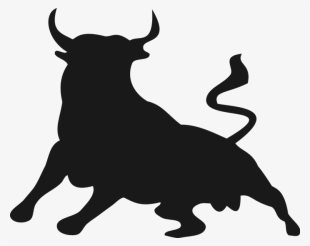 Bull - Bull Silhouette Png