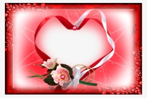 Download Png Images - Frame Love Heart Png