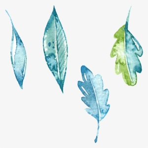 Painted Leaves Png Illustration - Portable Network Graphics