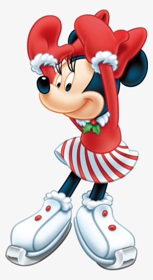 Minnie Mouse Png Image - Minnie Mouse En Navidad